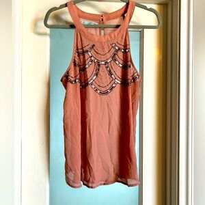 Blingy Sleeveless Top from Maurices